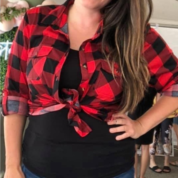 Miranda Plaid button up Shirt - Picture 4 of 5